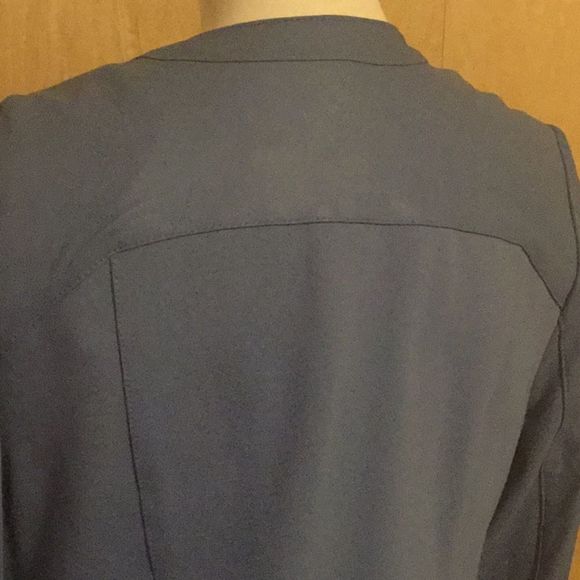 Collarless Zip-Front Leather JacketVia Spiga - Picture 6 of 8